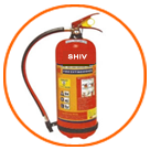 Fire Extinguishers DC Powder Trolley