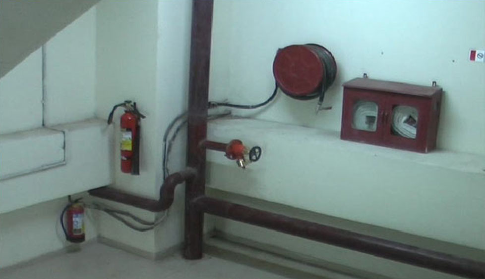 fire safty hose reel box